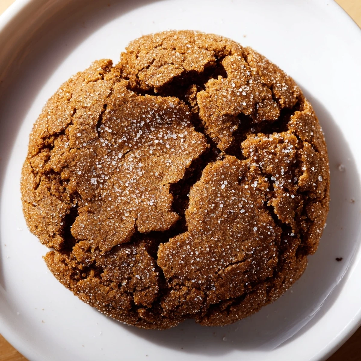 Warm Express Gingerbread Latte Cookies fresh from the oven, with a crackled texture and sugared tops.