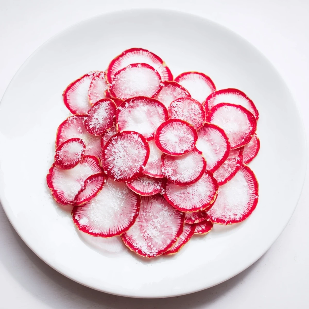 Radish Slices with Sea Salt