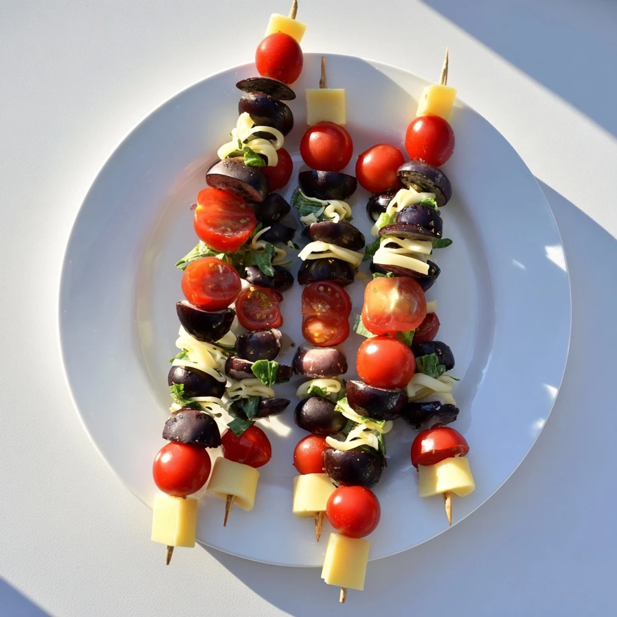 Imagine the cheese rungs connecting the vegetable strands of this Double Helix Genetic Code party platter design.