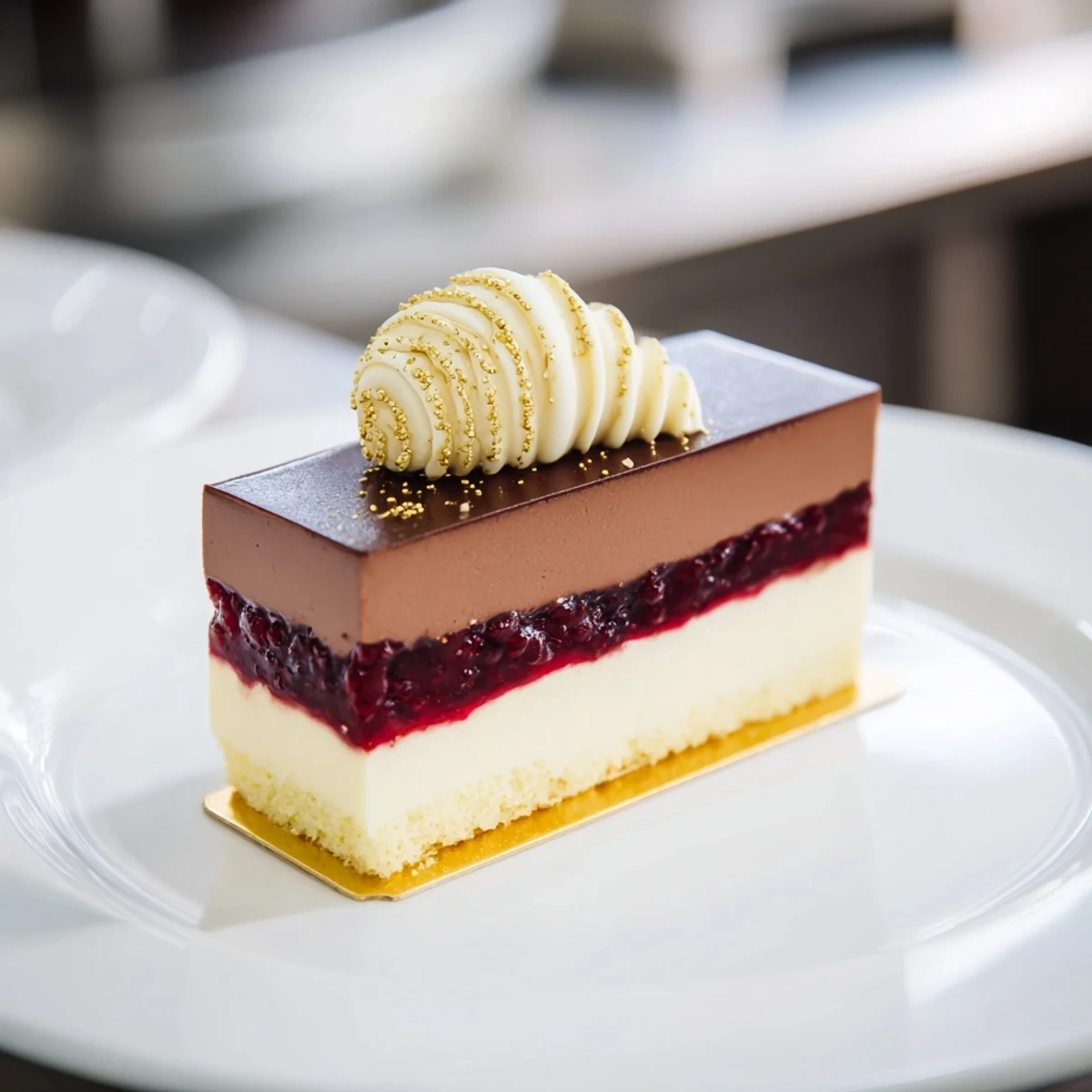 Golden Ratio Shell Dessert