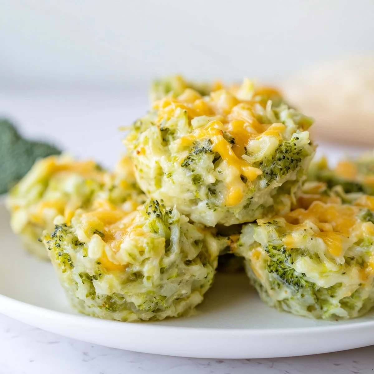 Cheesy Broccoli Casserole Bites