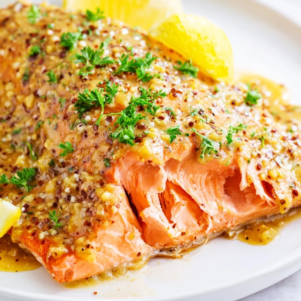 Honey Mustard Salmon Fillets
