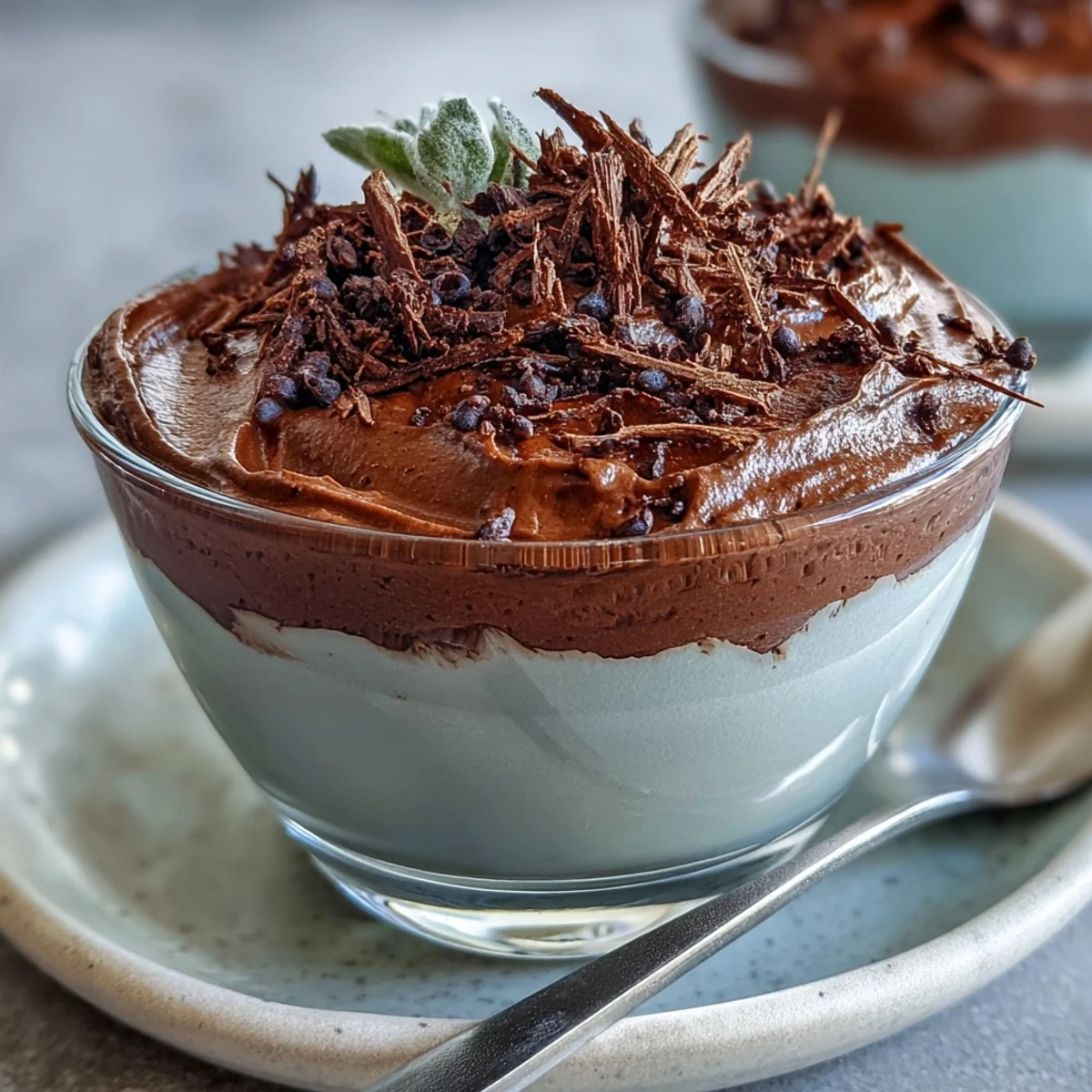 Hojicha Mousse Japanese Dessert