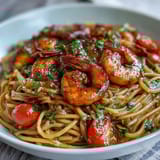 Garlic Shrimp Angel Hair