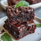 St Patricks Mint Chocolate Brownies