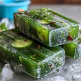 Refreshing Pickle Juice Popsicles, a cool sweet-and-sour snack perfect for hot days.