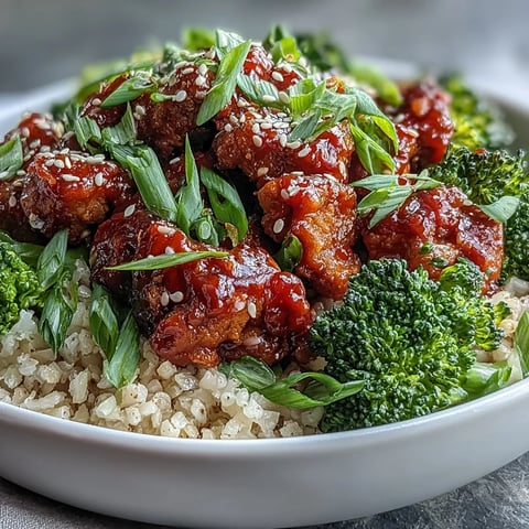 Sweet and spicy turkey broccoli bowls feature tender ground turkey in a glossy honey-sriracha glaze over brown rice, garnished with green onion and sesame seeds.