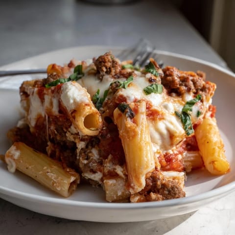 Baked Ziti Sausage Mozzarella #13