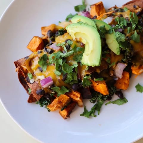 Sweet Potato Black Bean Enchiladas