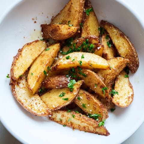 15-Minute Microwave Crispy Potatoes