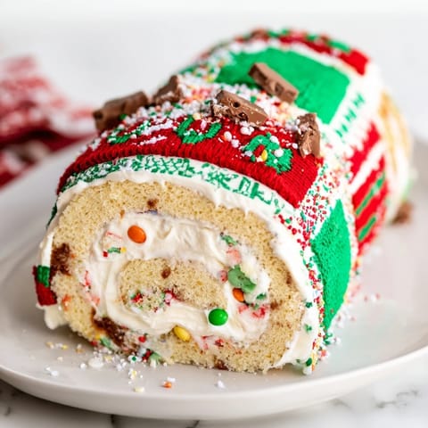 Festive Sweater Cake Roll #59