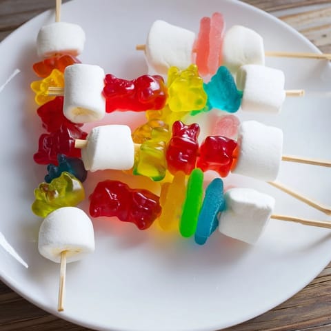 Colorful Gummy Candy Kabobs #62