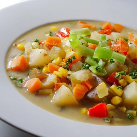 Slow Cooker Cajun Potato Soup