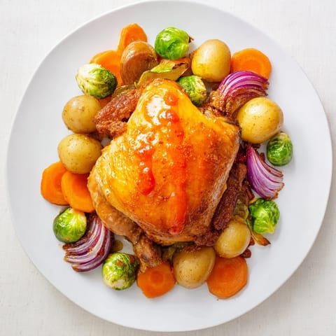 Sheet Pan Chicken Cranberry Vinaigrette