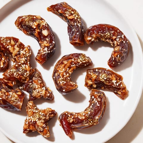 A close-up of a beautifully arranged Lunar and Star Date Platter, perfect for a celebration treat.