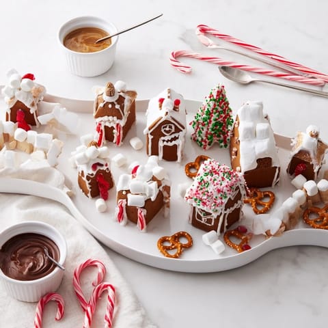 Sweet Board Gingerbread Village