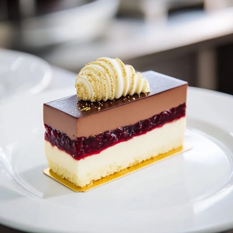 Golden Ratio Shell Dessert