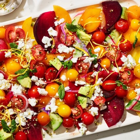 Abstract Expressionist Salad