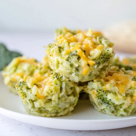 Cheesy Broccoli Casserole Bites