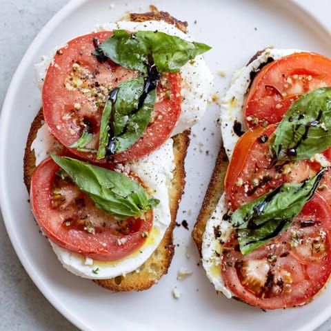 Tomato Burrata Toast