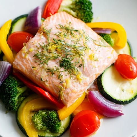 Salmon Sheet Pan Bake