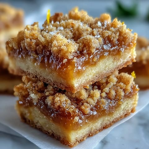 Homemade Lemon Crumb Bars #331