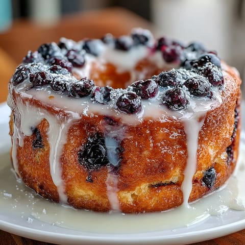 Lemon Blueberry Sourdough Donuts #382