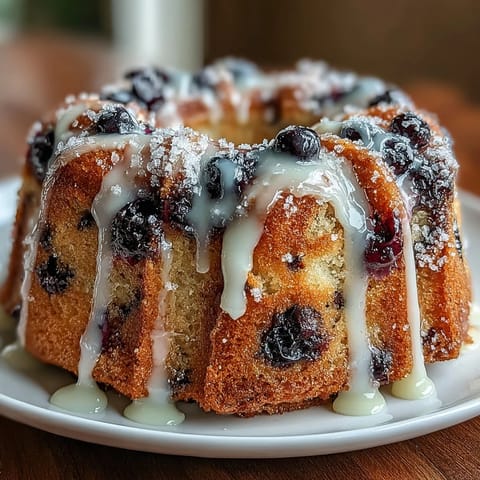 Mini Lemon Blueberry Bundt #388