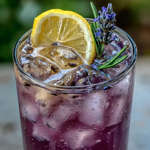 Lavender Lemonade Spritz Summer