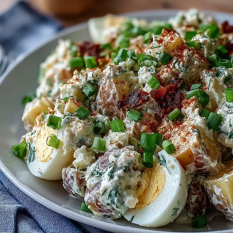 Classic Deviled Egg Potato