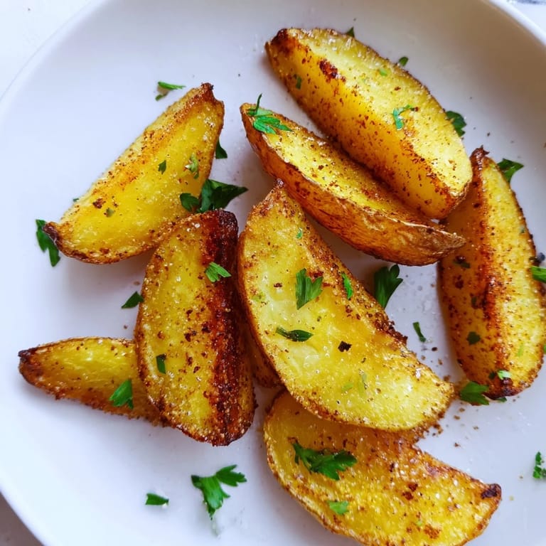 A close-up of steaming, golden-brown 15-Minute Microwave Crispy Potatoes, perfect for snacking.