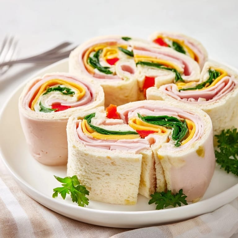 Close-up of freshly cut star-shaped party sandwiches, perfect for a party appetizer platter.