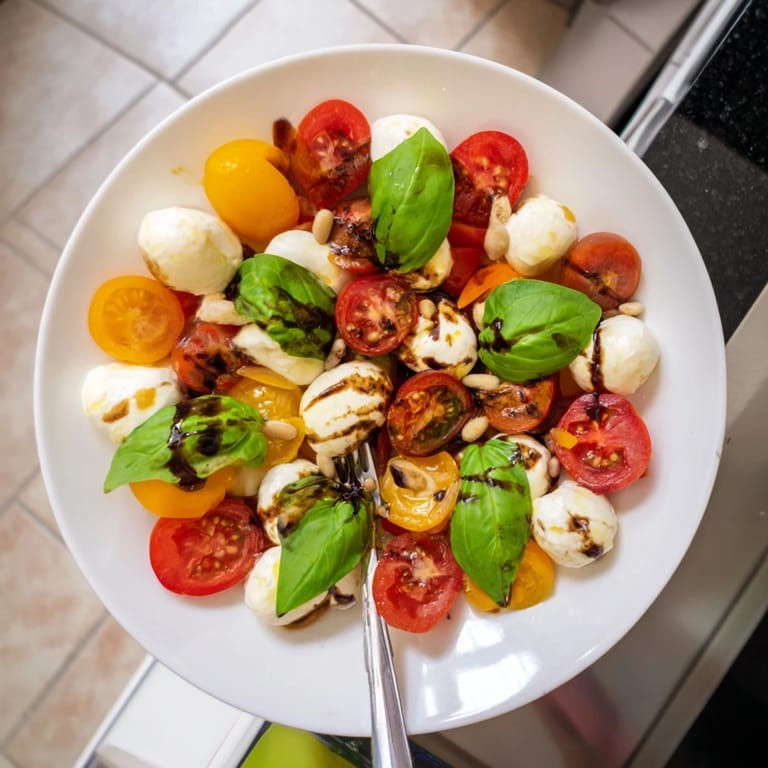 A Mediterranean Appetizer Wreath featuring cherry tomatoes, perfect for a light, delicious starter.