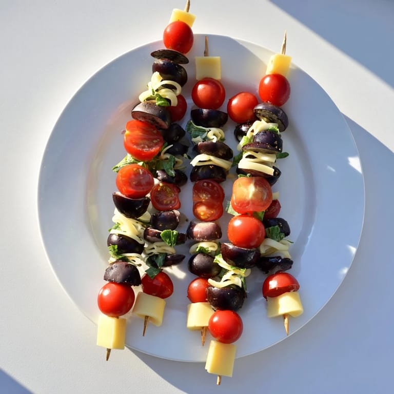 Imagine the cheese rungs connecting the vegetable strands of this Double Helix Genetic Code party platter design.