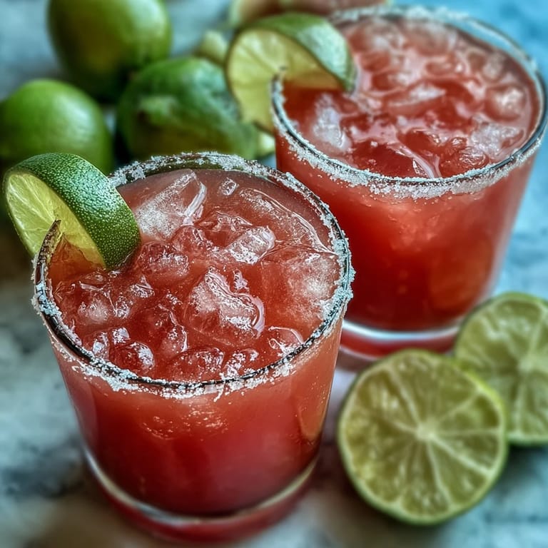 Refreshing tropical Best Guava Margarita cocktail garnished with lime wheel and guava slice, perfect for summer gatherings.  