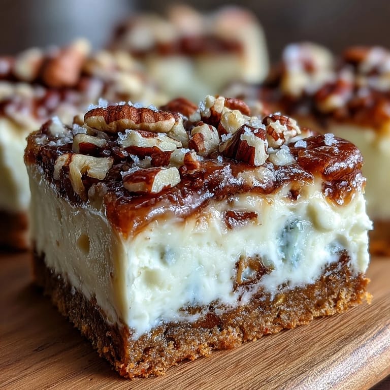 Irresistible carrot cake cheesecake bars combining classic carrot cake flavors with luscious cheesecake, ideal for dessert lovers.